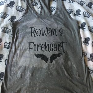 Throne of glass, bookish, bookstagram, fandom, bleach racerback Tank top